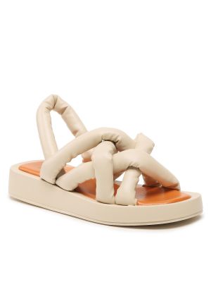 Sandály Bianco béžové