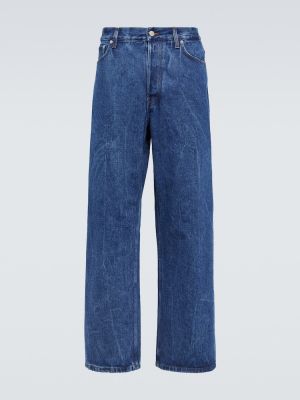 Straight jeans ausgestellt Dries Van Noten blau