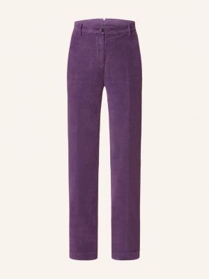 Вельветовые брюки Nine:inthe:morning фиолетовые