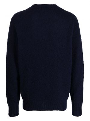 Pullover mit rundem ausschnitt Ymc blau
