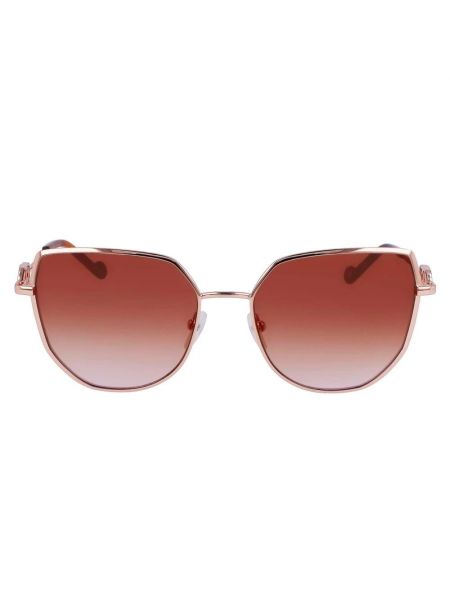 Sonnenbrille aus roségold Liu Jo