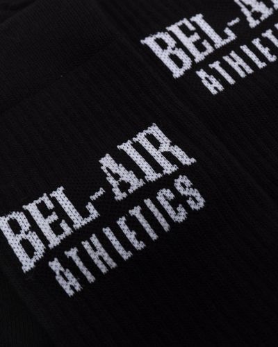 Calcetines de tejido jacquard Bel-air Athletics negro
