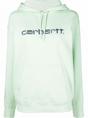 Пуловер с вышивкой Carhartt Wip, зеленый