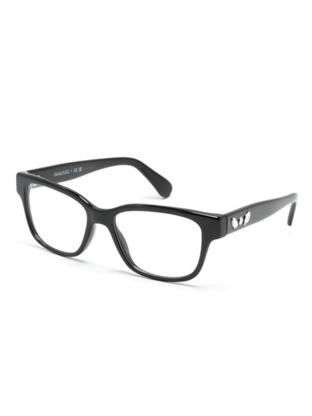 Křišťálové brýle Swarovski černé