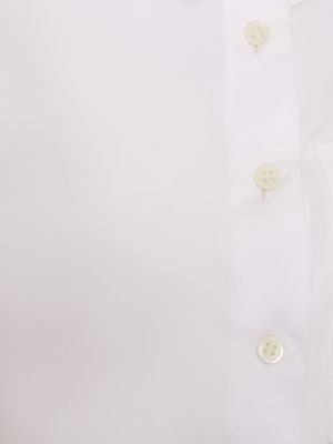 Chemise en coton Jacquemus blanc