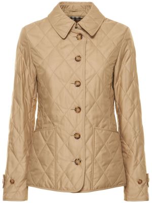 Chaqueta de plumas Burberry beige