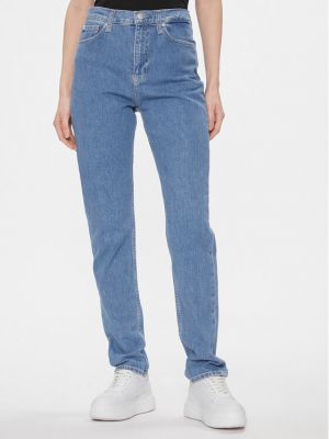 Skinny fit traperice slim fit Calvin Klein Jeans plava