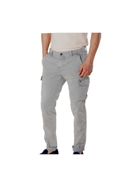 Pantalones cargo slim fit Mason's gris