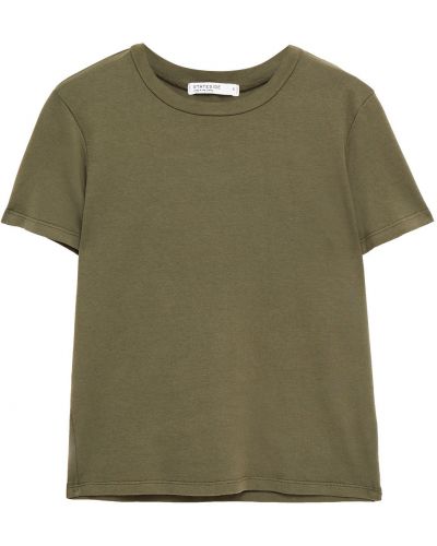 Хлопковая футболка армейская Stateside, зеленая