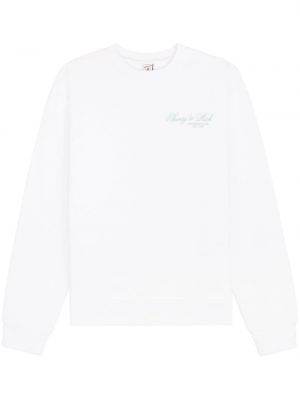 Baskılı sweatshirt Sporty & Rich beyaz