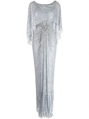 Rochie de seară cu paiete Jenny Packham albastru