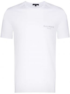 Camiseta manga corta Balmain blanco