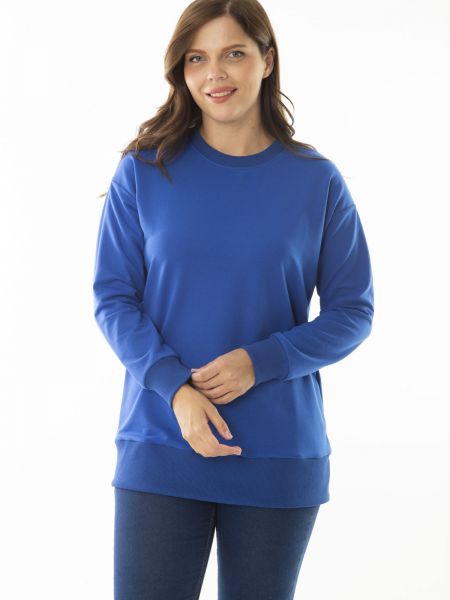 Bluza dresowa Sans niebieska
