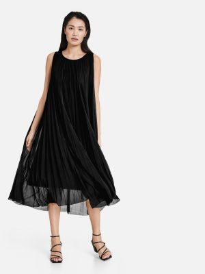 Košeľové šaty Taifun čierna