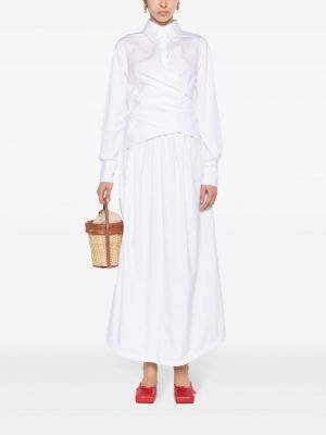 Robe chemise Fabiana Filippi blanc