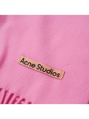 Шарф Acne Studios розовый