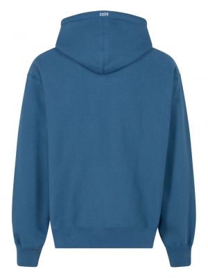 Kokvilnas kapučdžemperis Supreme zils