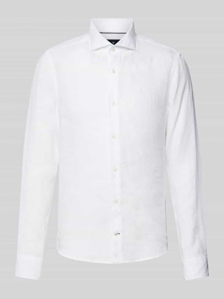 Lniana koszula slim fit Joop! Collection biała