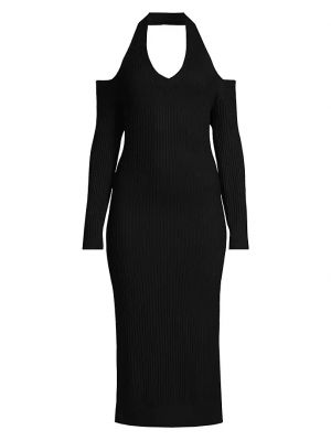 Черное платье миди 525 America