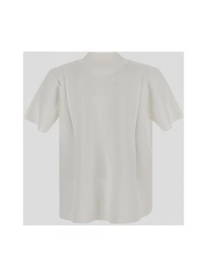 Camisa de viscosa de punto Jacquemus blanco