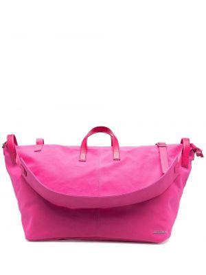 Oversized táska Jacquemus rózsaszín