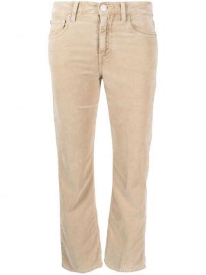 Relaxed fit flare jeans med hög midja Closed brun