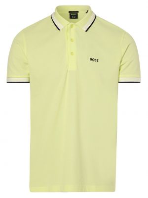 T-shirt Boss Athleisure, żółty