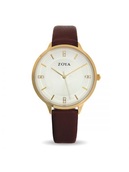 Zegarek damski kolor brązowy Zoya Z018.LBRGS (ZG-014141)