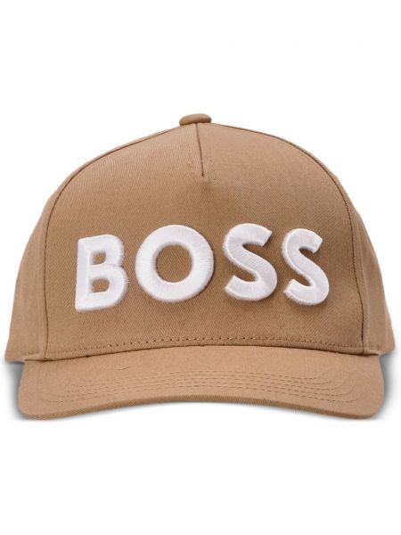 Βαμβακερό κασκέτο με κέντημα Boss