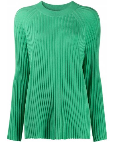 Jersey de punto de tela jersey Christian Wijnants verde