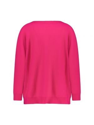 Jersey de cachemir de tela jersey con estampado de cachemira Lisa Yang rosa