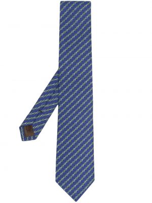 Jedwabny krawat z nadrukiem Churchs