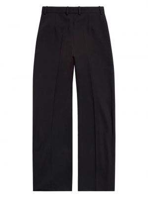 Rovné kalhoty Balenciaga černé