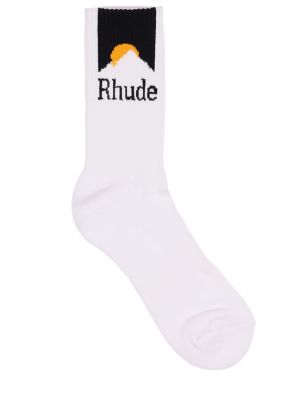 Спортни чорапи Rhude черно