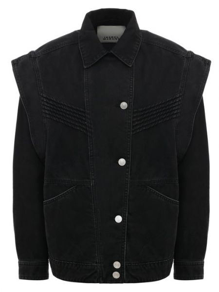 Черная джинсовая куртка Isabel Marant