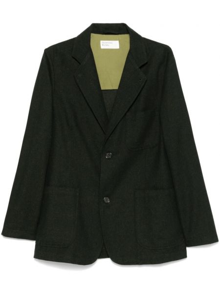 Tweed blazer Universal Works grøn