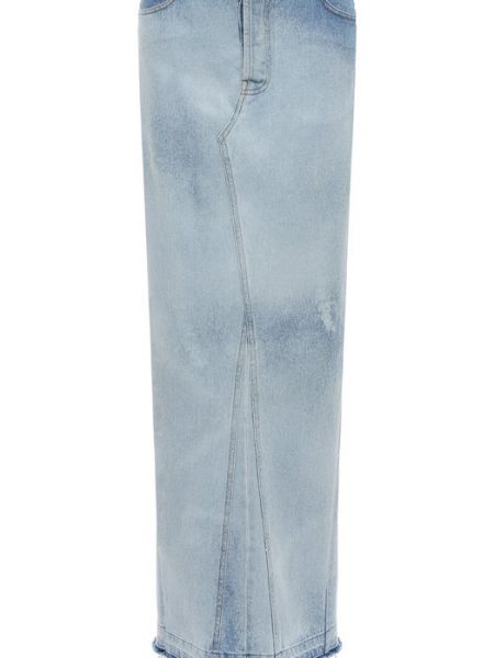 Джинсовая юбка Forte Dei Marmi Couture голубая