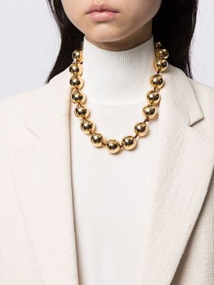 Collar oversized Chanel Pre-owned dorado