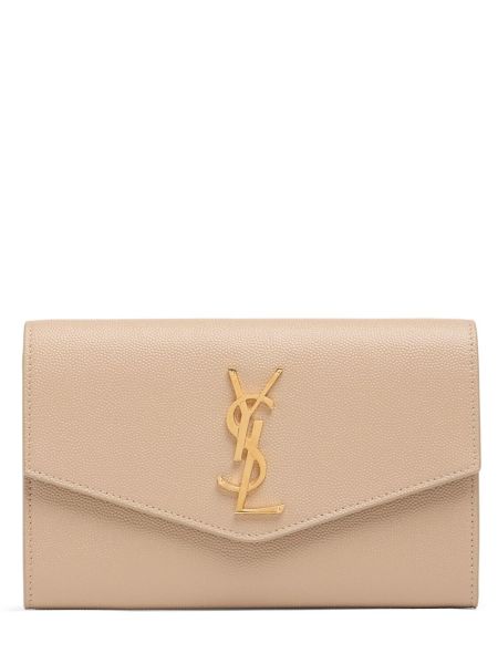 Læder kæde Saint Laurent beige