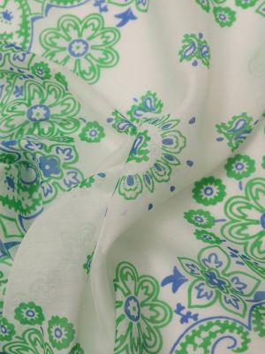 Шелковый платок Sartorio зеленый