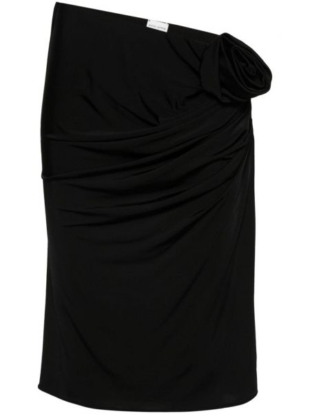 Květinové sukně Magda Butrym černé