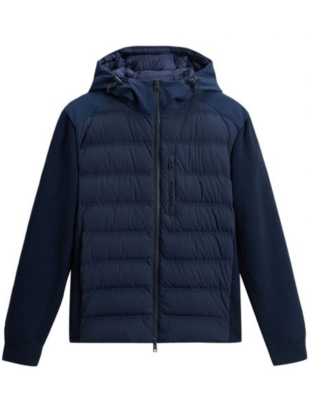 Pitkä takki Woolrich sininen