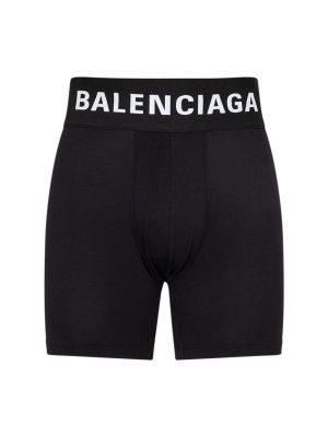 Памучни боксерки Balenciaga черно