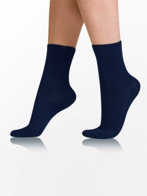 Bavlněné ponožky Bellinda modré