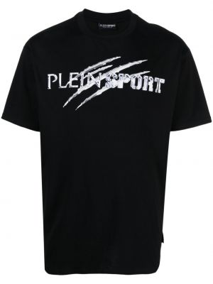 Sport t-shirt Plein Sport sort