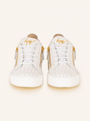 Sneakersy Giuseppe Zanotti Design złote