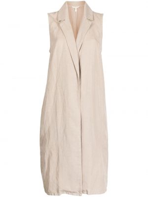 Ermeløs lang vest Eileen Fisher