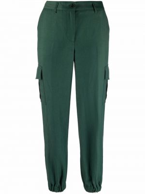 Pantalon cargo slim avec poches P.a.r.o.s.h. vert