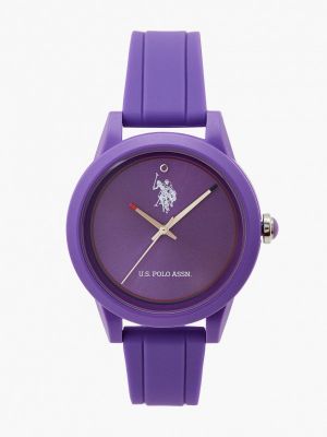 Часы U.s. Polo Assn. фиолетовые