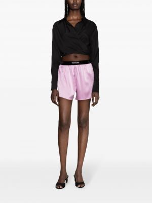 Satin shorts Tom Ford pink